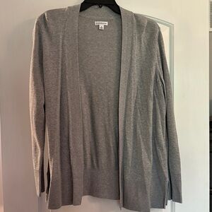 Croft & Barrow Light Gray Knit Sweater